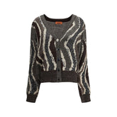 Missoni Brown Viscose Cardigan